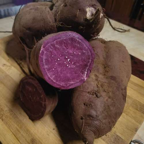 Fresh Organic Purple Purple Sweet Potato (1kg/Medium)