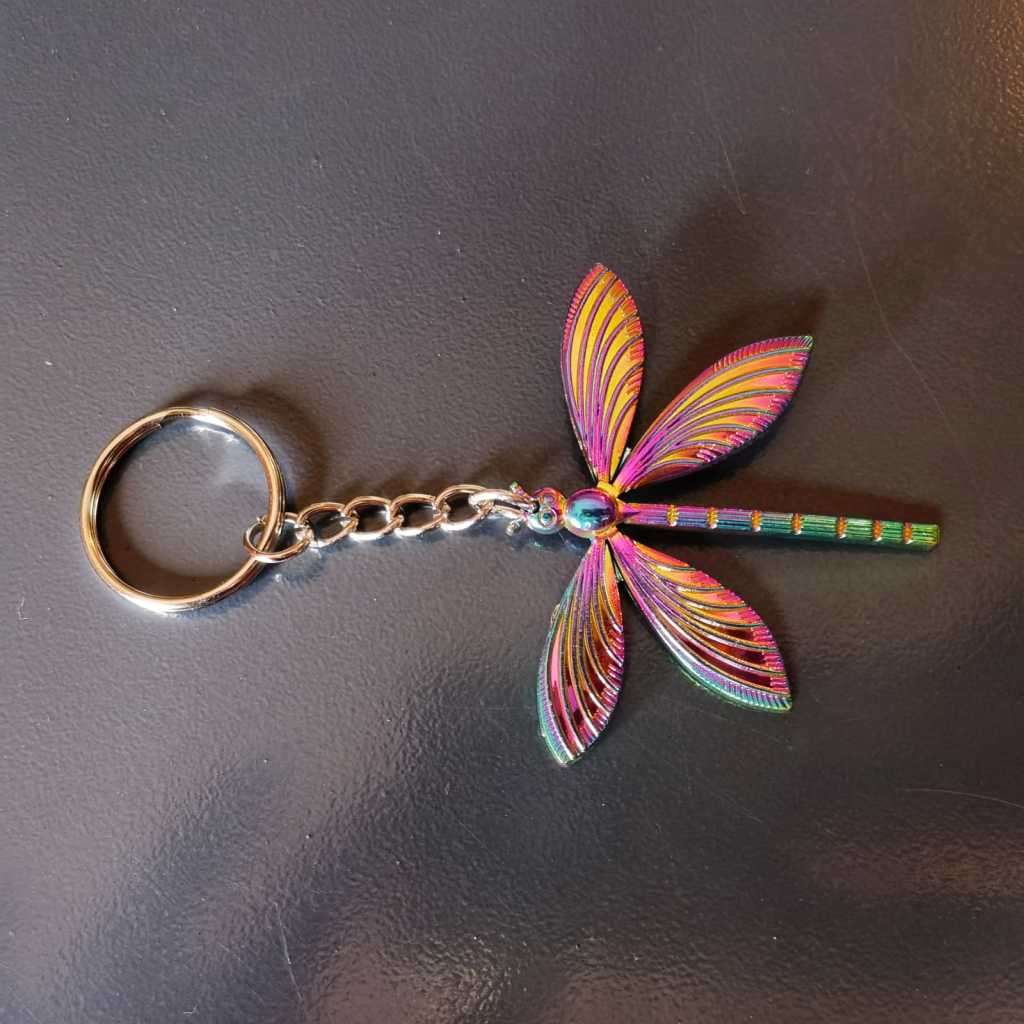 Dragonfly Charm Keyring