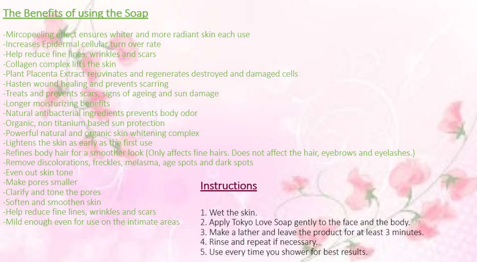 Japanese Beauty Soap - Love Soap - Premium (Whitening, Anti-Aging, Scars, Pores, Collagen, Peeling)