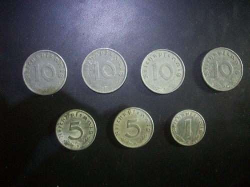 for Norgrin ONLY.....7 x Third Reich coins