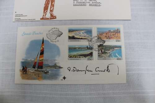 Rhodesian collectors! Ian Smith's signature PLUS......