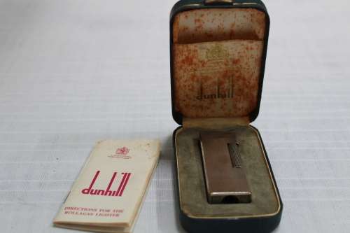 Dunhill Rollagas lighter - in the original box!.....not engraved!