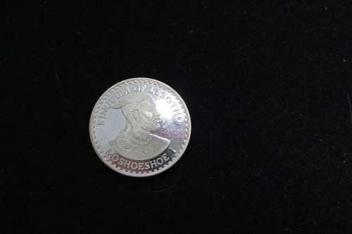 Lesotho One Ounce silver coin