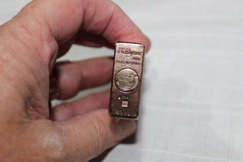 Vintage S. T. Dupont gold plated 20 microns.