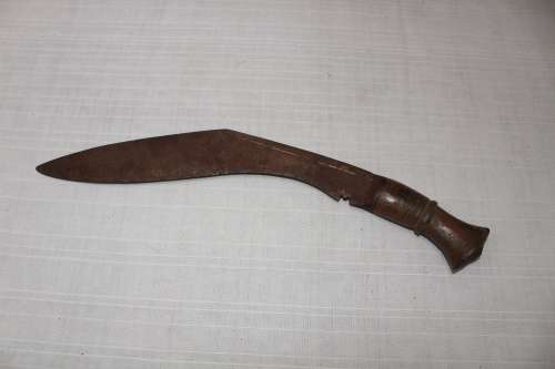 FOR DRAGANOV777 ONLYOriginal WW11 Nepalese Gurkha Kukri Bhojpure Fighting Knife....details below....