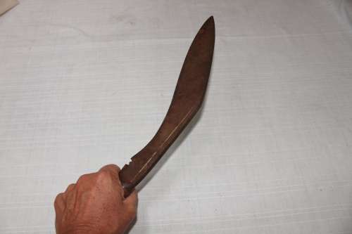 FOR DRAGANOV777 ONLYOriginal WW11 Nepalese Gurkha Kukri Bhojpure Fighting Knife....details below....