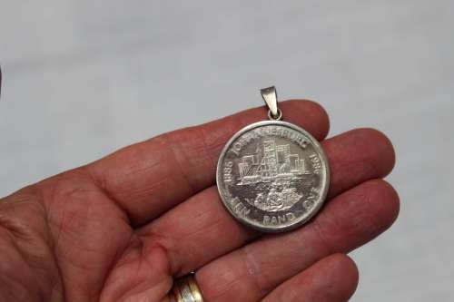 Silver R1 Johannesburg 1986 - in Sterling surrounds