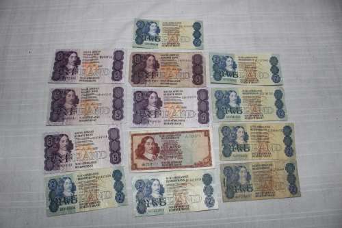 Old notes.....take all for R 95
