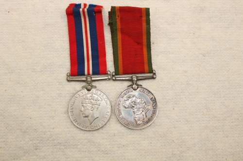 South African WW2 pair - details below....