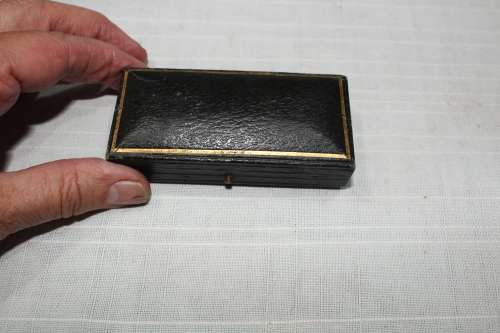 Masonic medal (Sterling silver) in original box