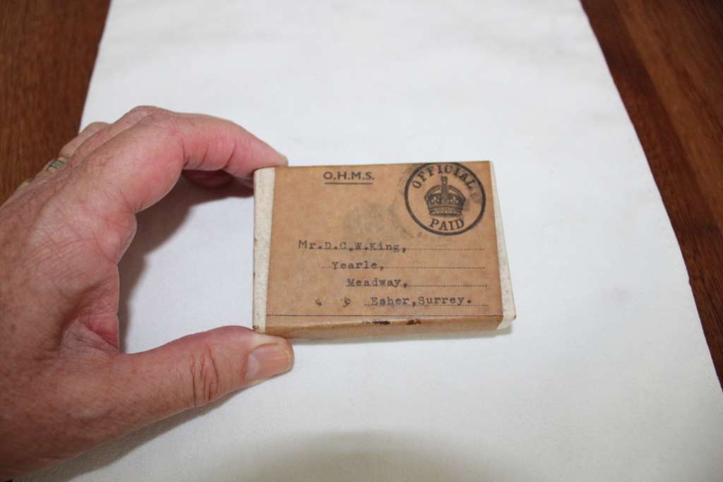 Defence medal, unnamed, boxed