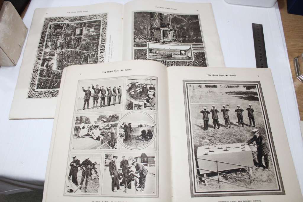 Royal Flying Corps and Royal Naval Air Service books - very rare!