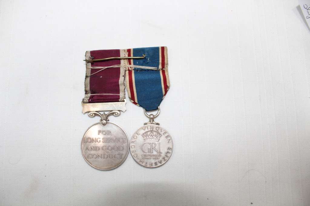 Army Meritorious Service medal and Coronation Medal 1937 - rare pair!