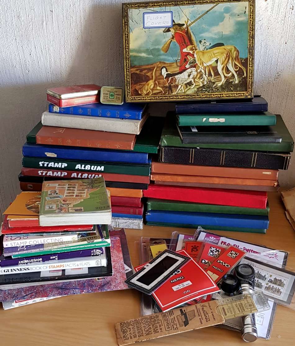 BULK LOT 26 Mixed Albums, Accessories, Vintage tins and Books - updated with new pics!! 25kg+