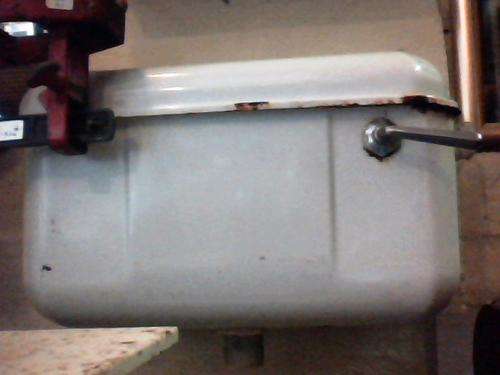 Vintage Enamel Cistern
