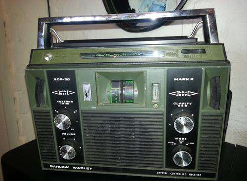 Vintage Radio Barlow Wadley XCR-30 - WORKING