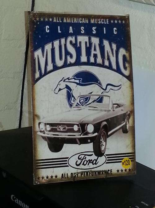 REPRO METAL ADVERTISING/BAR/MANCAVE SIGN