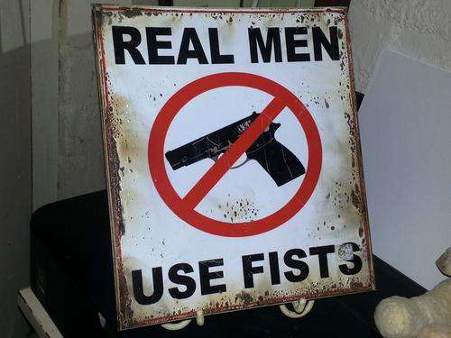 REPRO METAL ADVERTISING/BAR/MANCAVE SIGN