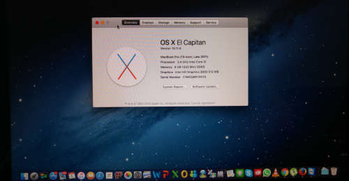 MacBook Pro 13" 2,4 GHz intel i5