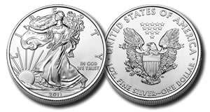 1oz Silver Eagle 2011