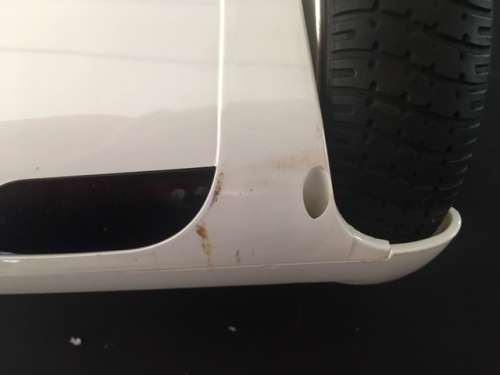 DEMO White Hoverboard 1 year warranty