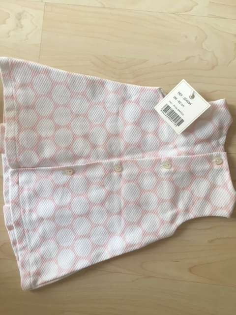 0 - 3 light pink poka dot dress***No Reserve**