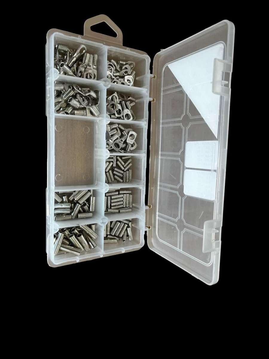 PRE-PACK LUGS & FERRULES 1.5MM TO 10.00MM(180PCS)