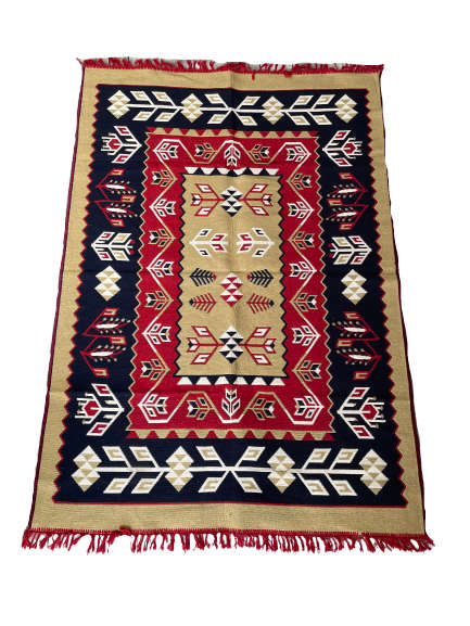 120 X 180 cm Machine woven oriental Turkish kilim rug