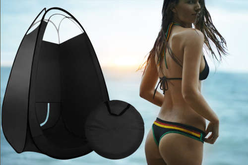Spray Tan Tanning Pop Up Portable Tent With Carry Bag Clear Top High Quality