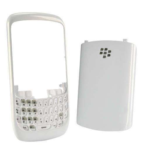 BlackBerry Curve 8520 Housing Cover + Keypad - Pearl White - This is not a phone it is a cover!