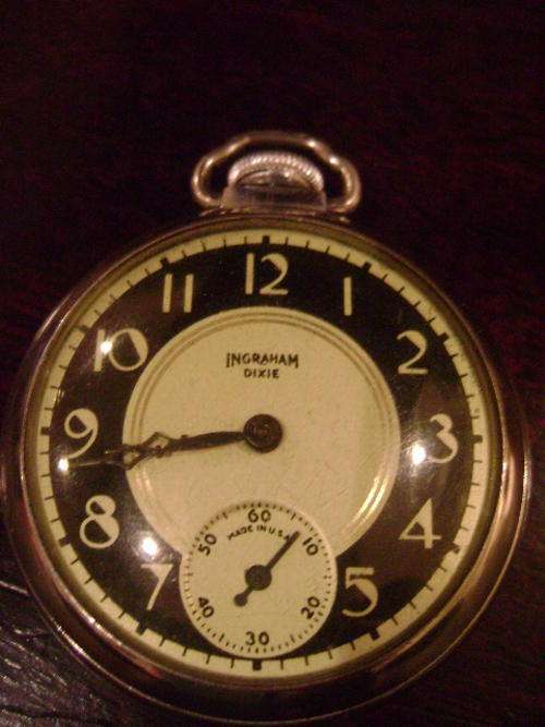 INGRAHAM DIXIE POCKET WATCH