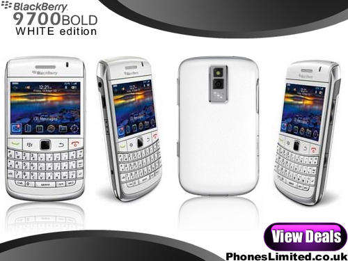 brand new blackberry 9700 bold (white)