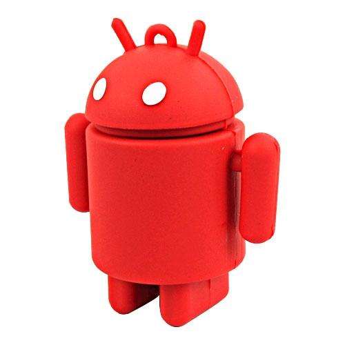 2GB Stylish Robot USB 2.0 Flash Drives - Red