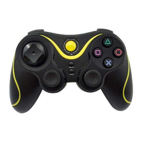 PS3 Wireless Controller Dual shock 3 Black + Yellow
