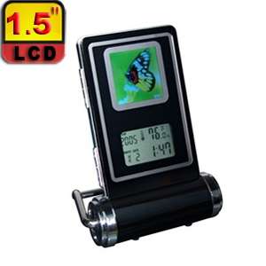 1.5inch LCD Desktop Digital Photo Frame Black
