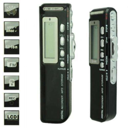 4GB Digital Stereo Voice Recorder Dictaphone MP3 Player