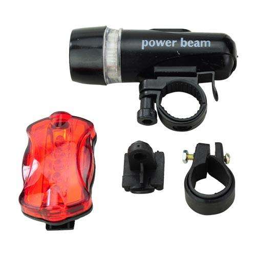 Multi-functional Bicycle Headlight Tail lights Safe Guard All-purpose 5 LEDs