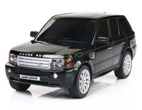Genuine 1:24 6-Channel Radio Control RANGE ROVER Licensed Car Model (Black)