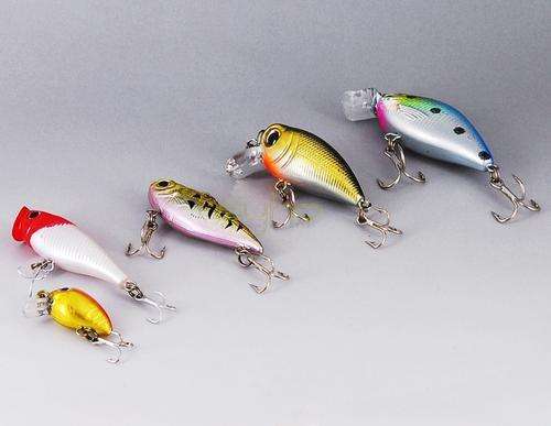 5pcs Soft Lifelike Swimming Fish Design Fishing Bait with Hook