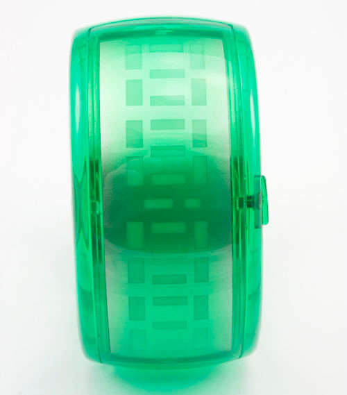 Beautiful LED Watch Support Power Balance Function and Waterproof - Green , CRAZY!!