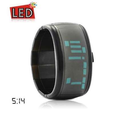 Japanese Style Anno Domini Green LED Watch, CRAZY!!