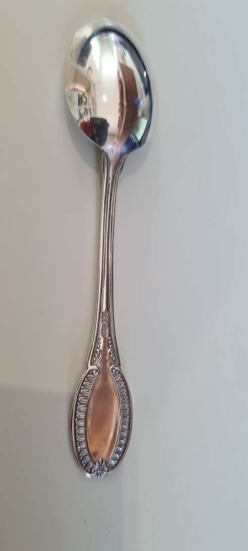 6 Small Silver Spoon Set - Argento 800