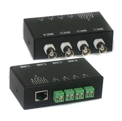 4 CH Passive Video Balun