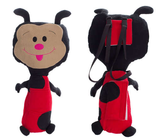 Buddy Petz - Attaches to Safety Belt so your kid doesn't mind wearing a safety belt