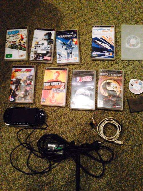 PSP for sale with games