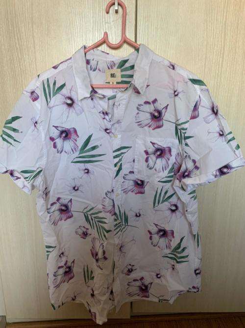 RE Brand Clothing - Floral Shirt (NEW CONDITION) (100% Cotton)