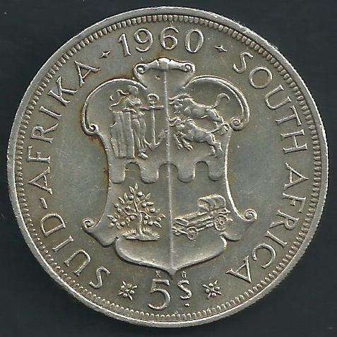1960 - Five Shillings / Crown  - as per scan.
