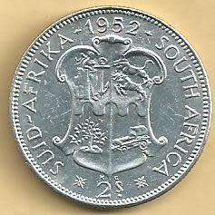 1952 - Two Shillings /  2/- . - VF condition as per scan.