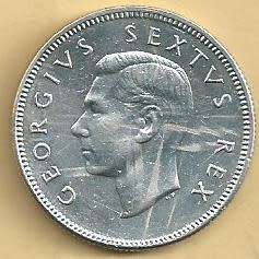 1952 - Two Shillings /  2/- . - VF condition as per scan.