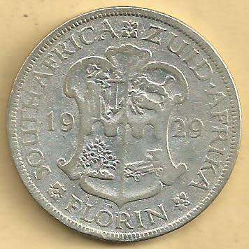 Scarce 1929 - Two Shillings / Florin. VF condition as per scan.